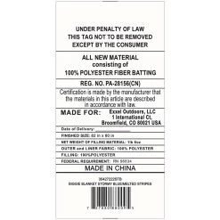 Kelty Biggie Blanket 11 Kelty Biggie Blanket -Camp equipment-Kelty kelty biggie blanket 46