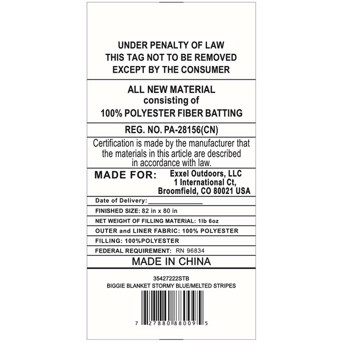 Kelty Biggie Blanket 6 Kelty Biggie Blanket - Image 6