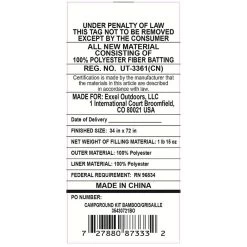 Kelty Campground Kit - Bamboo/Grisaille -Camp equipment-Kelty kelty campground kit bamboo grisaille 124