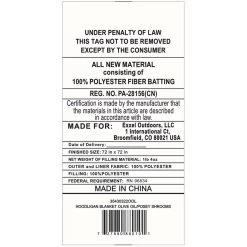 Kelty Hoodligan Blanket -Camp equipment-Kelty kelty hoodligan blanket 39